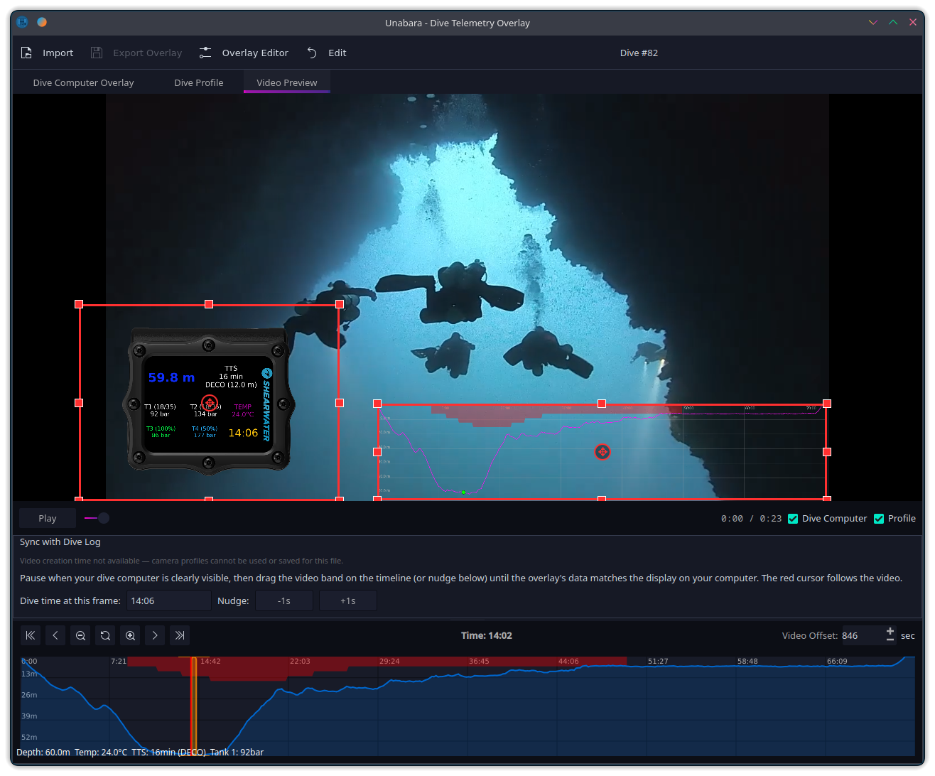 Unabara video preview (missing metadata)